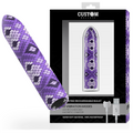 Custom Bullets - Rechargeable Snake Purple Magnetic Bullet 10v