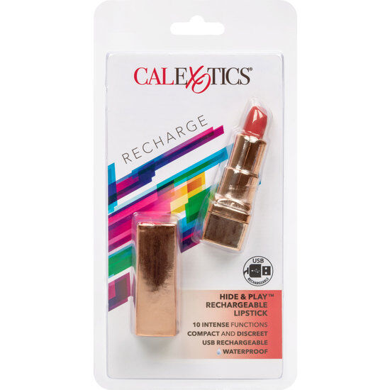Calexotics - Bala Wiederaufladbarer Lippenstift Hide & Play Rot