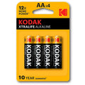 Kodak - Xtralife Alkaline Batterie Aa Lr6 Blister * 4
