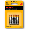 Kodak - Xtralife Alkaline Batterie Aaa Lr03 Blister * 4