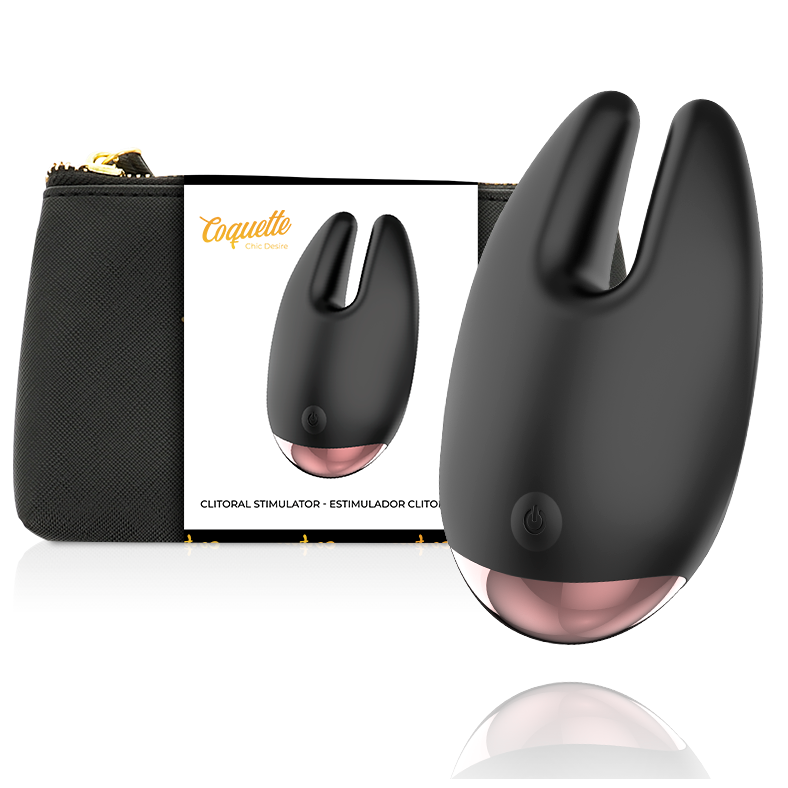 Coquette Chic Desire - Klitorialstimulator Schwarz / Gold