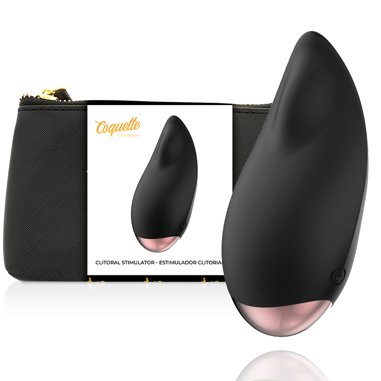 Coquette Chic Desire - Klitorialstimulator Schwarz / Gold