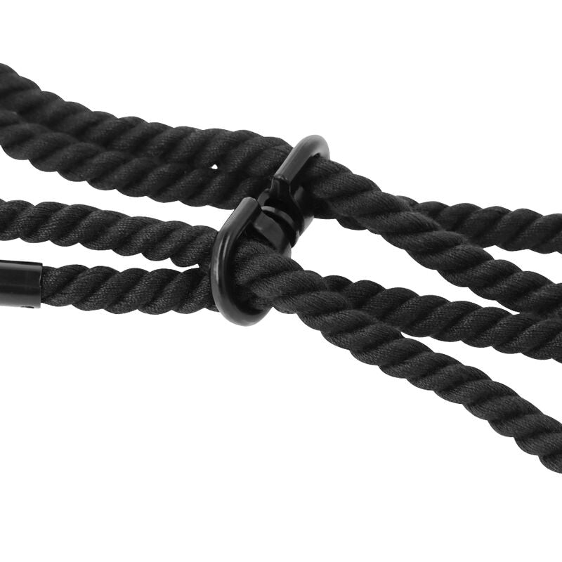 Darkness - Handschellen Oder Knã–Chel-Handschellen Aus 100 % Baumwolle