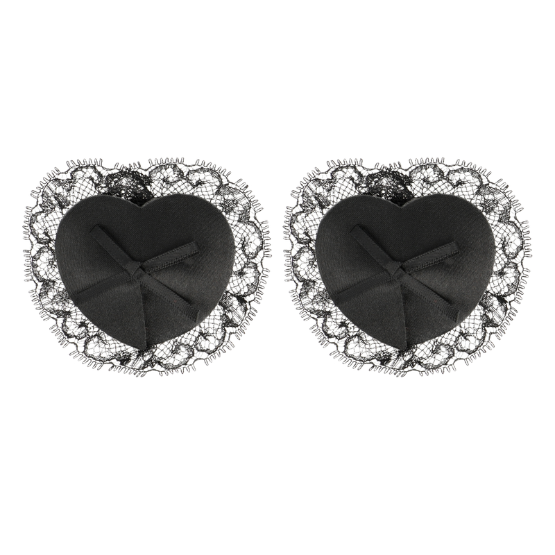 COQUETTE CHIC DESIRE - NIPPLE COVERS IN BLACK LACE