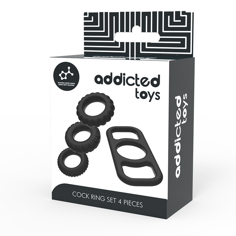 Addicted Toys - Cock Ring Set 4 Stãœck