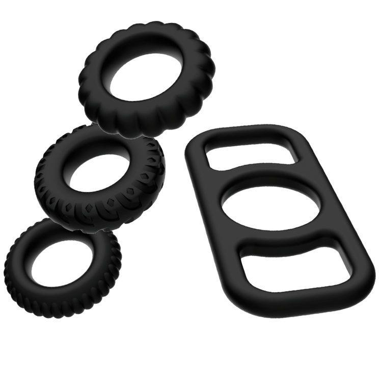 Addicted Toys - Cock Ring Set 4 Stãœck