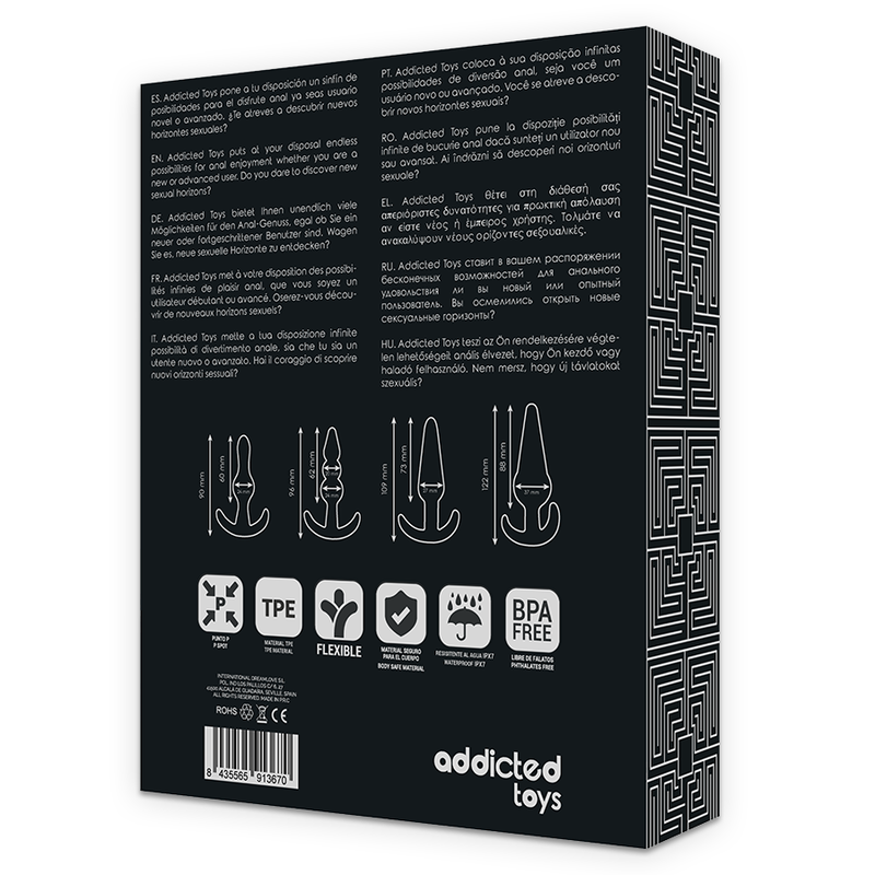 Addicted Toys - Set 4 Analplug