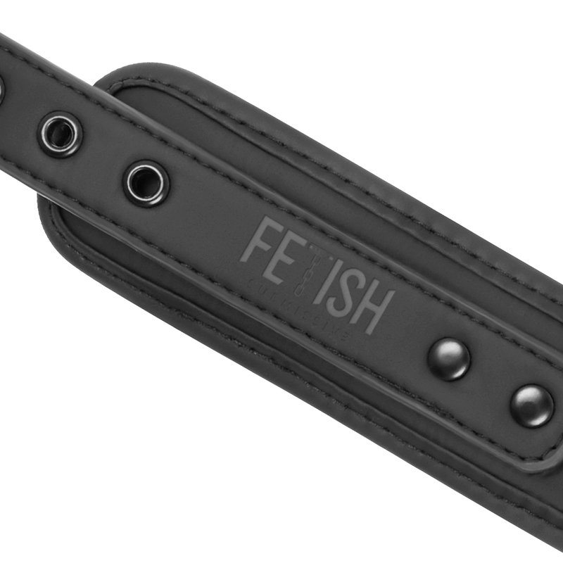 FETISH SUBMISSIVE - CHAIN COLLAR WITH NEOPRENE LINING