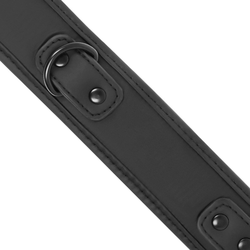FETISH SUBMISSIVE - CHAIN COLLAR WITH NEOPRENE LINING