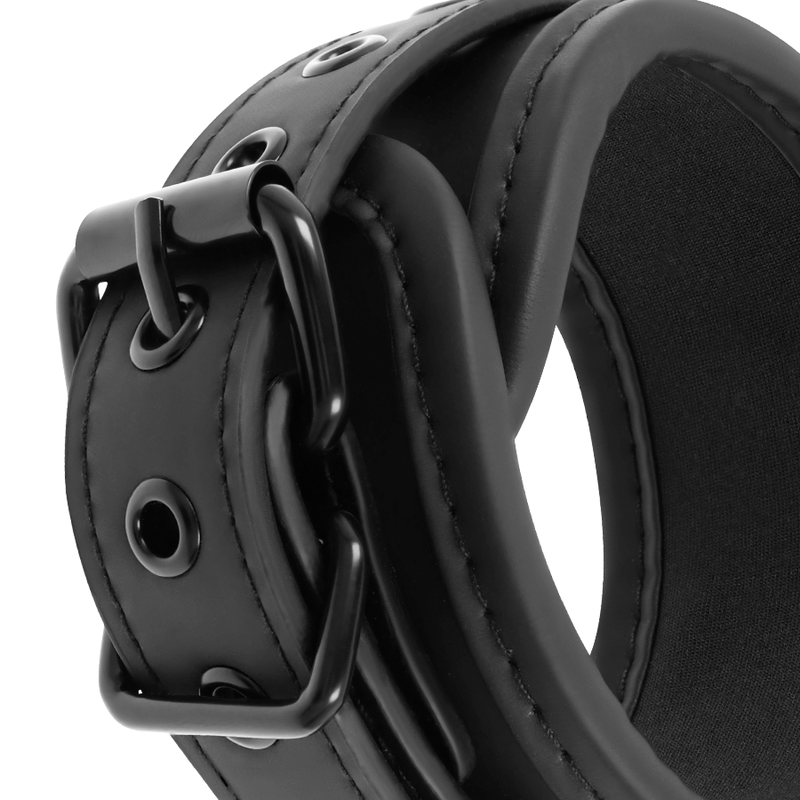 FETISH SUBMISSIVE - Luxus-Bettband-Set mit Noprene-Futter