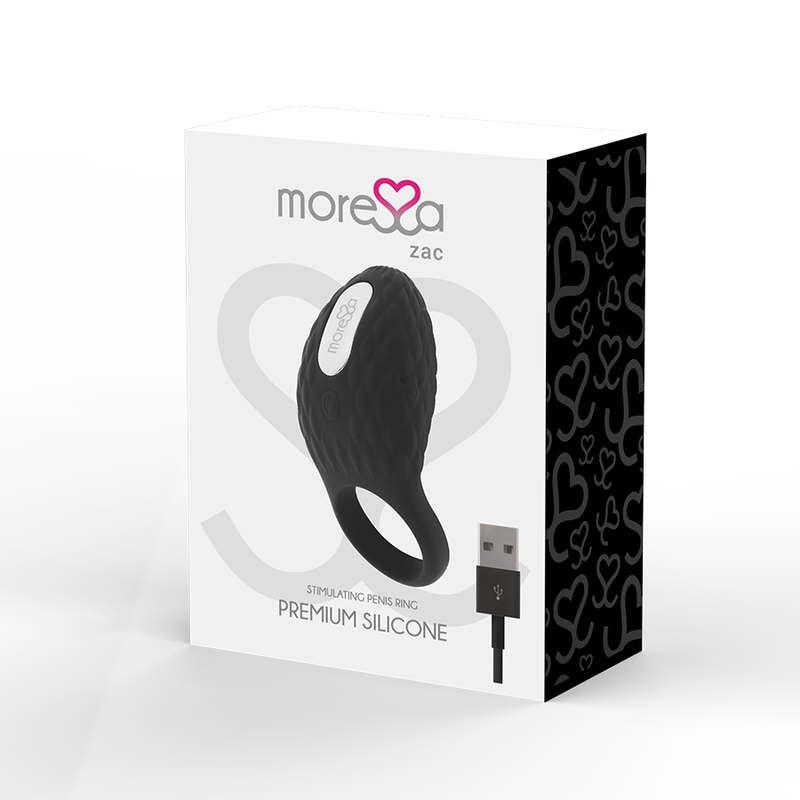 Moressa Zac Premium Wiederaufladbarer Vibrierring