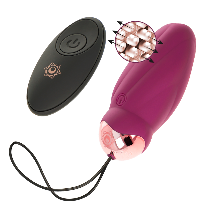 RITHUAL -SITA EGG REMOTE CONTROL PEARL ROTATION + VIBRATION