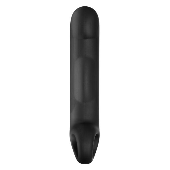 Electrastim - Ovid Silikon Schwarz Dildo