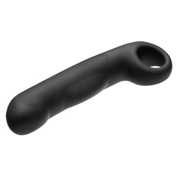 Electrastim - Ovid Silikon Schwarz Dildo