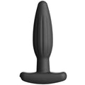 Electrastim - Silikon Schwarz Rocker Butt Plug Klein