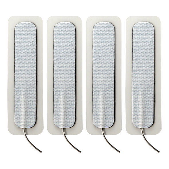 Electrastim - 4 X Lange Selbstklebende Pads 1.5 Cm X 7.5 Cm