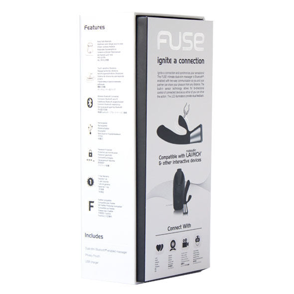 Kiiroo - OhMiBod Fuse App Remote Control Black