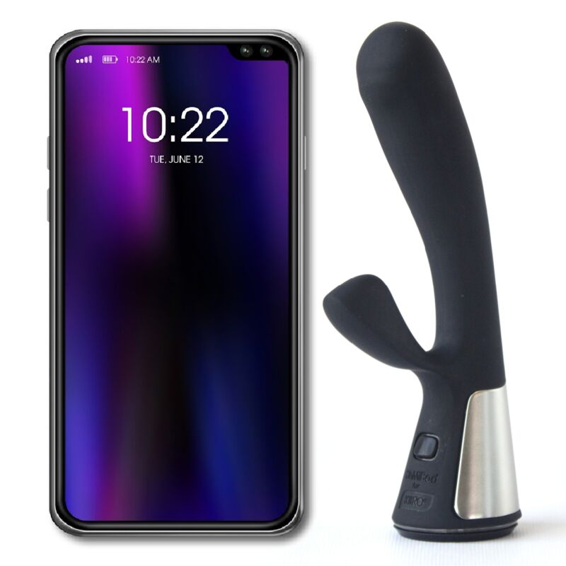 Kiiroo - OhMiBod Fuse App Remote Control Black