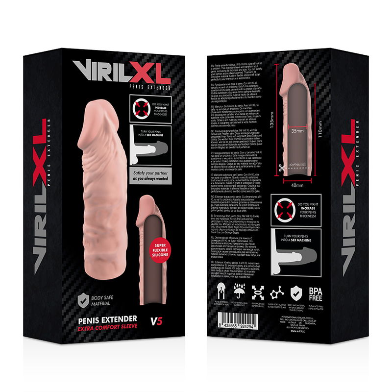 Virilxl - Natãœrliche Penisverlã„Ngerung Aus Flãœssigem Silikon V5