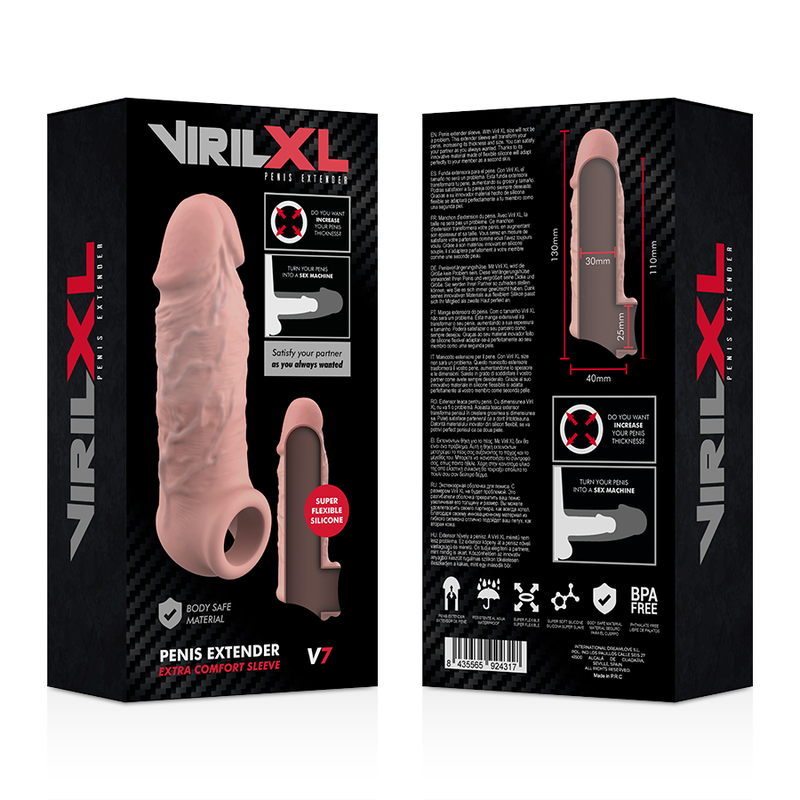 Virilxl - Natãœrliche Penisverlã„Ngerung Aus Flãœssigem Silikon V7