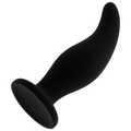 Ohmama - Gebogener Silikon-Analsplug P-Punkt 12 Cm