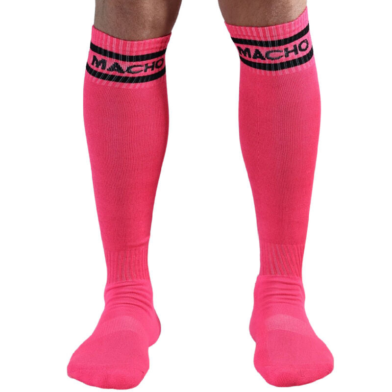 Macho - Lange Socken Einheitsgrã–Sse Rosa