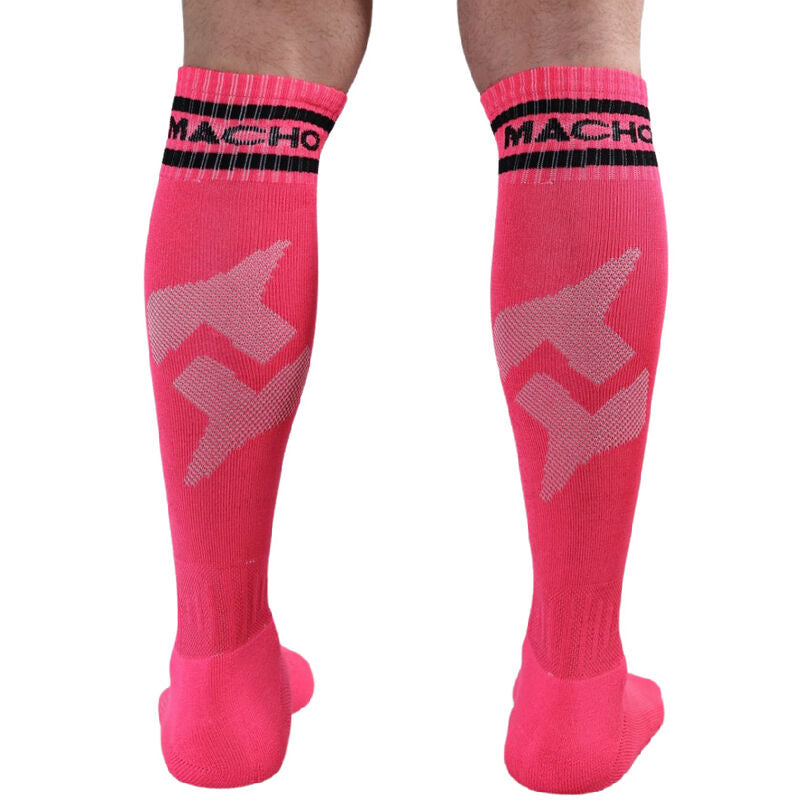 Macho - Lange Socken Einheitsgrã–Sse Rosa