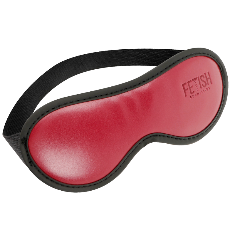 Fetish Submissive Dark Room - Vegane Ledermaske Mit Neoprenfutter
