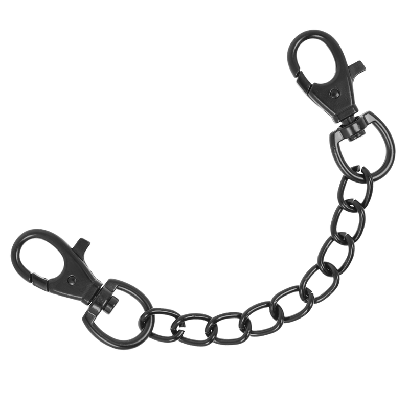 Fetish Submissive Dark Room - Knã–Chelhandschellen Aus Veganem Leder Mit Neoprenfutter
