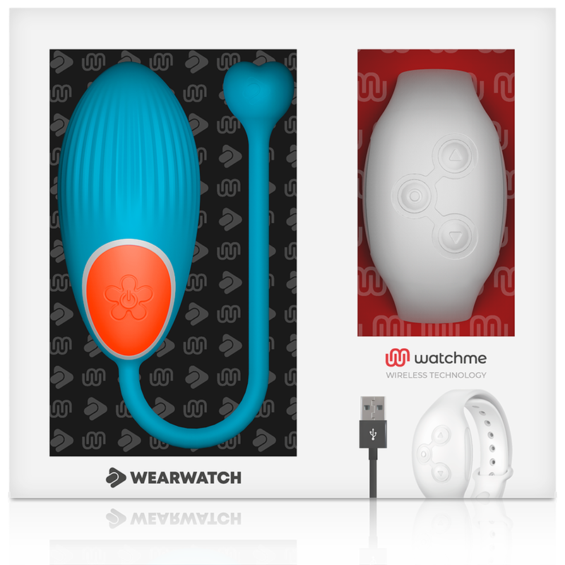 Wearwatch - Watchme-Technologie Fernbedienung Egg Blue / Niveo