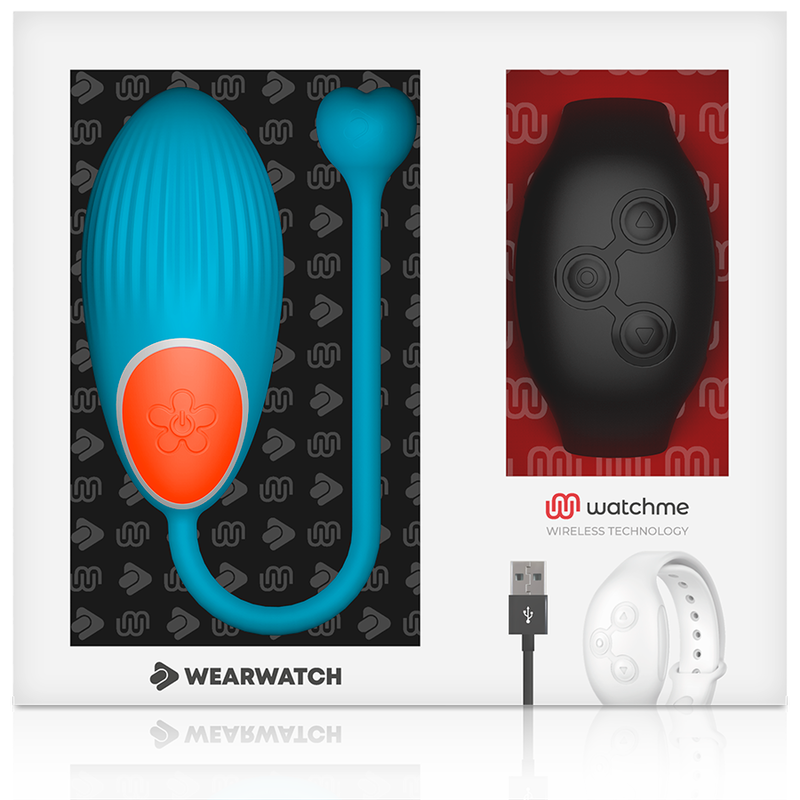 Wearwatch - Watchme-Technologie Fernbedienung Egg Blue / Jet