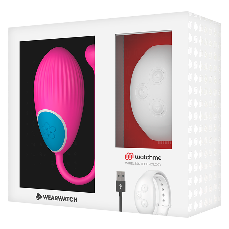 Wearwatch - Watchme-Technologie Fernbedienung Egg Fuchsia / Niveo