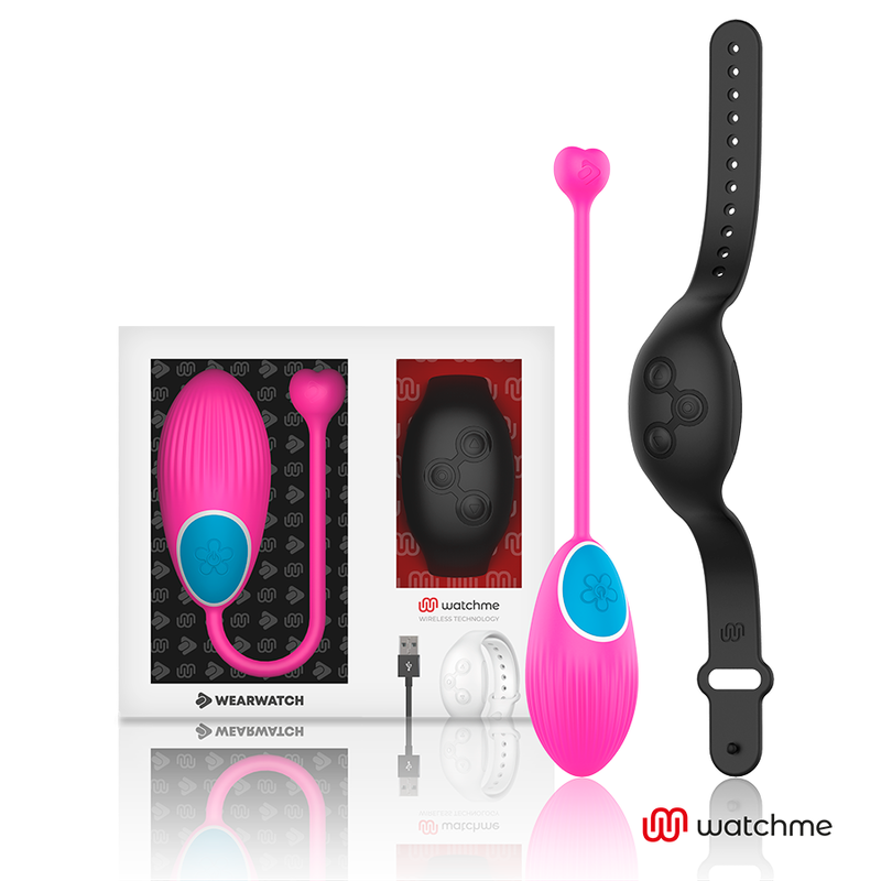 Wearwatch - Watchme-Technologie Fernbedienung Egg Fuchsia / Jet