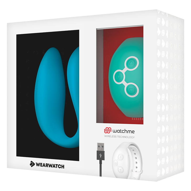 Wearwatch - Dual-Technologie-Watchme-Vibrator Indigo/Meerwasser