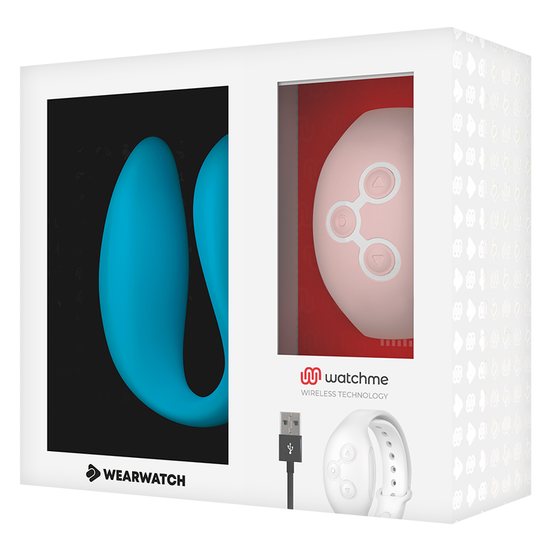 Wearwatch - Watchme Dual Technology Vibrator Indigo / Pink