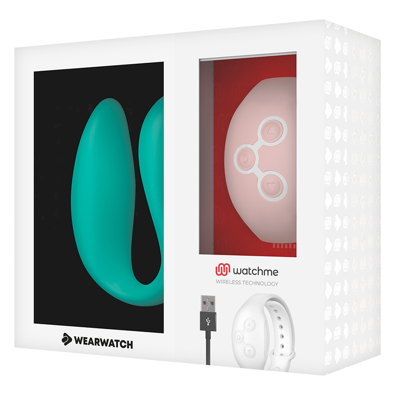 Wearwatch - Watchme Dual Technology Vibrator Meerwasser / Rosa