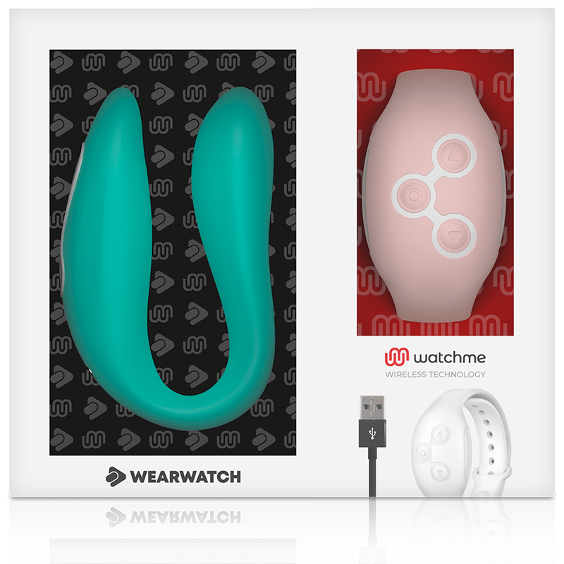 Wearwatch - Watchme Dual Technology Vibrator Meerwasser / Rosa